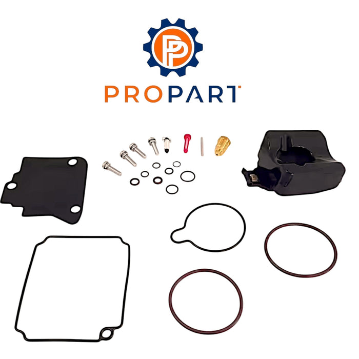 ProPart Carburetor Carb Repair Kit for 75HP-80HP-90HP-100HP Replacement for 67F-W0093-00-00 and Fits Mercury 804346T02 and 804346T 1 and WSM 600-66 & Sierra 18-7743