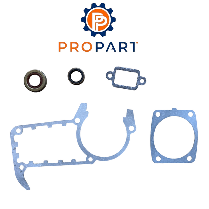 Gasket Set and Crankshaft Seals for Stihl MS361, MS341 Chainsaw Replacement for OEM Part # 1135-007-1050 and 11350071050