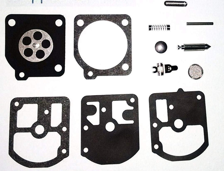 Carburetor Rebuild Repair Kit Gasket Diaphragm Replacement for Zama RB-3 Compatible with Homelite 330 Series Chainsaw Chain Saw C1S-H3 C1S-H7 95342