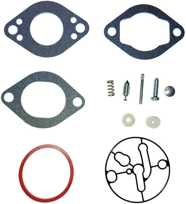 Carburetor Carb Repair Overhaul Gasket Kit Compatible with Briggs and Stratton Replacement for Part # 696146 and 696147 fits 20A400, 2014, 2024, 2034, 2044, 2054, 206400, 20D400, 20F400 and 210400