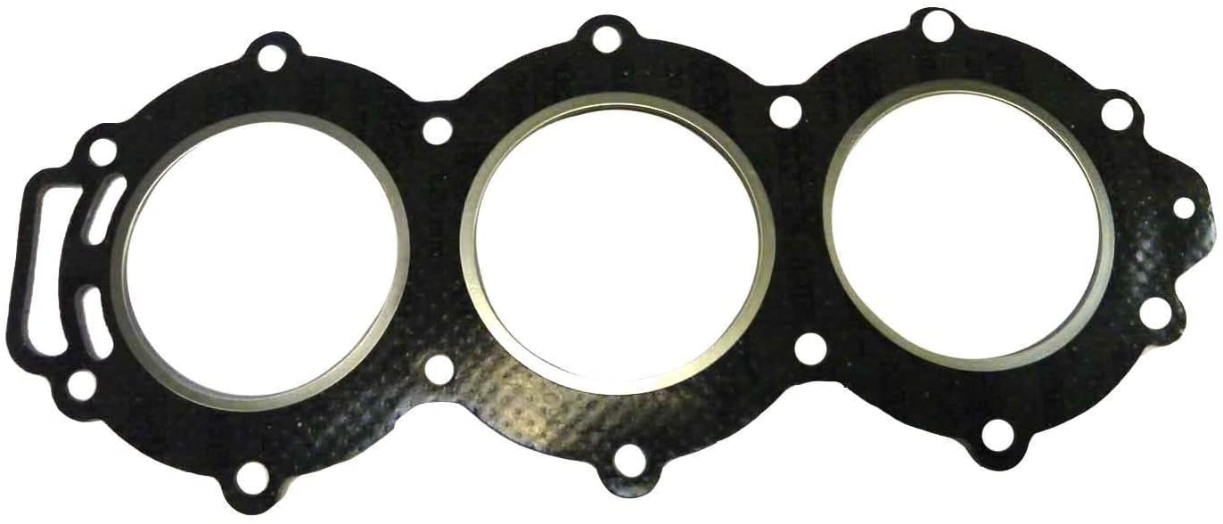 Three (3) Cylinder Head Gasket for Yamaha 60-70 HP Outboard Replaces 6H3-11181-00 / 6H3-11181-01 / 6H3-11181-A0 / 6H3-11181-A1 / 6H3-11181-A2 / Also Replaces Sierra 18-3831