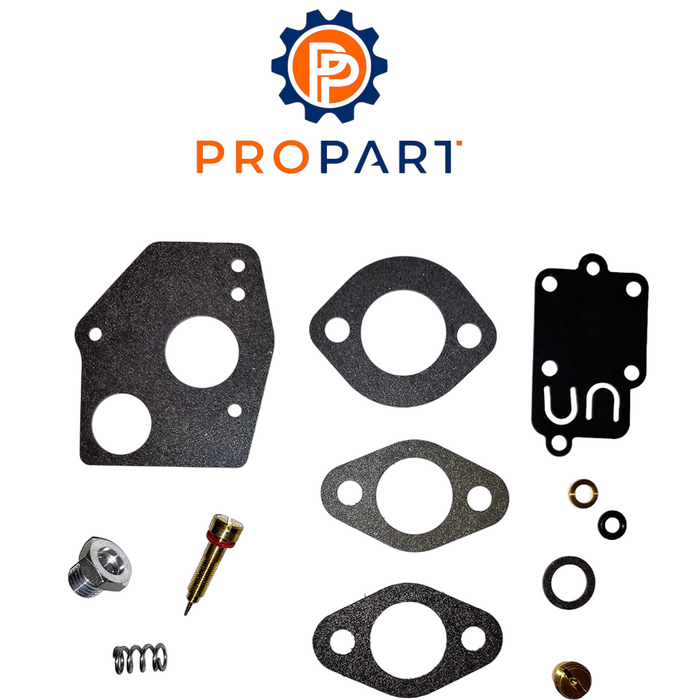 ProPart Carburetor Carb Rebuild Overhaul Kit Gasket with Diaphragm Replaces Briggs & Stratton 495606 494624 60200 62097 145200