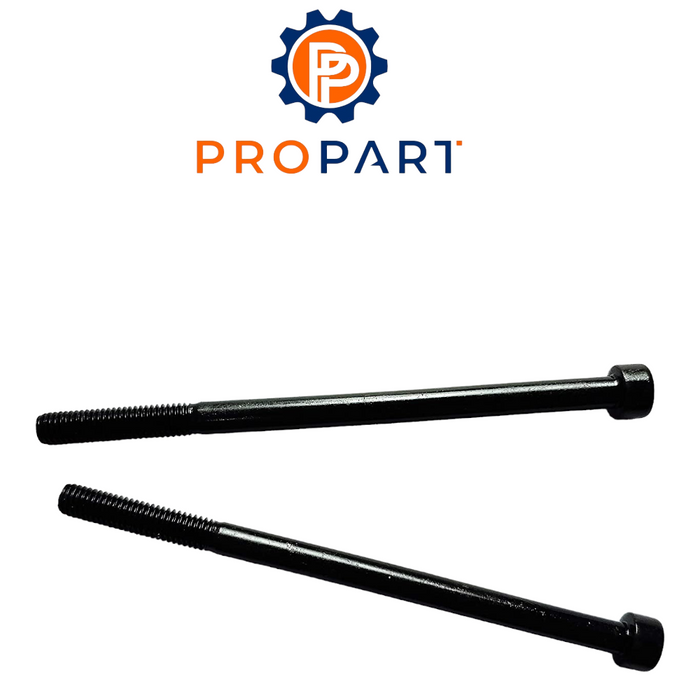 ProPart 2X Metric Muffler Screws Bolts M5 x 90 mm x .80 for Husqvarna 340 345 346XP 350 353 Chainsaw Replaces 503 20 45-87 and 503204587